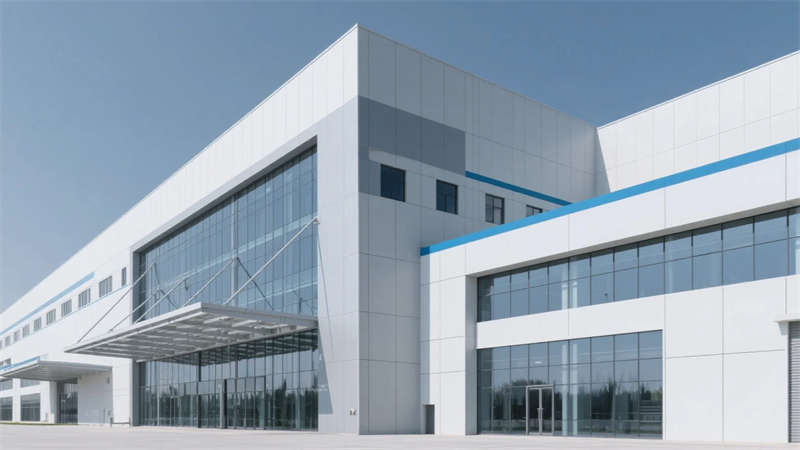 科技融合，生態(tài)智能，合肥半導(dǎo)體廠房裝修設(shè)計(jì)效果圖