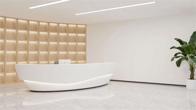 光影交織與自然共生，合肥2000平現(xiàn)代簡(jiǎn)約辦公室設(shè)計(jì)效果圖