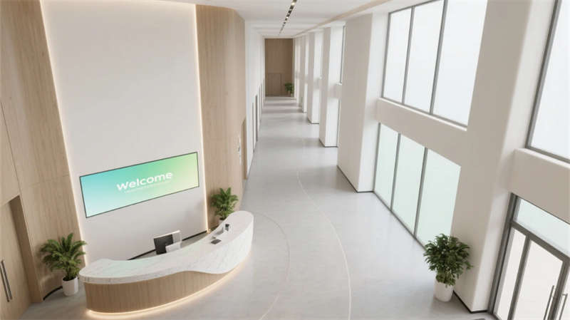 創(chuàng)新空間流線(xiàn),合肥2000平方展廳裝修設(shè)計(jì)效果圖