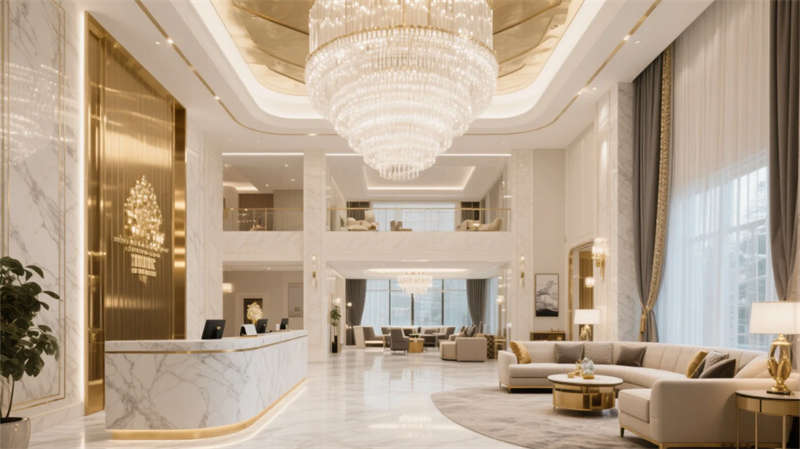 精致奢華新境界，合肥6000平酒店裝修設(shè)計(jì)效果圖