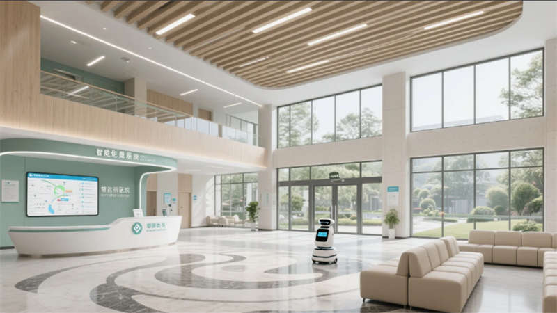 自然療愈，智慧交互——合肥現(xiàn)代化醫(yī)院空間裝修設(shè)計(jì)欣賞
