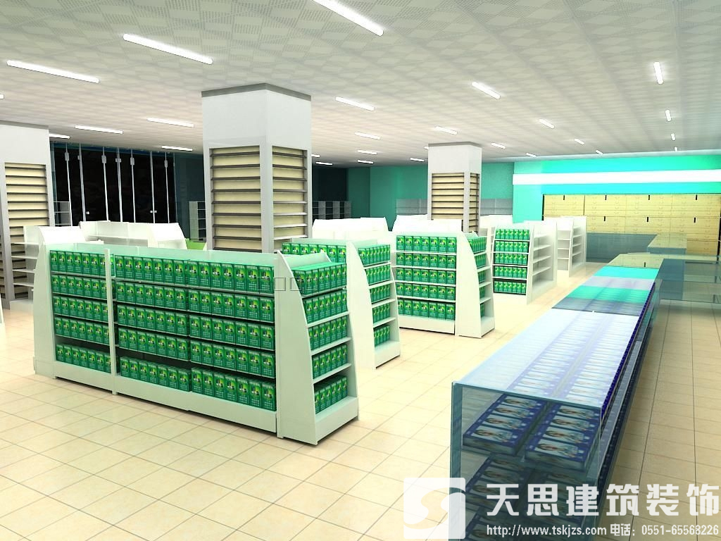 藥店裝修設計 內(nèi)部布局至關重要