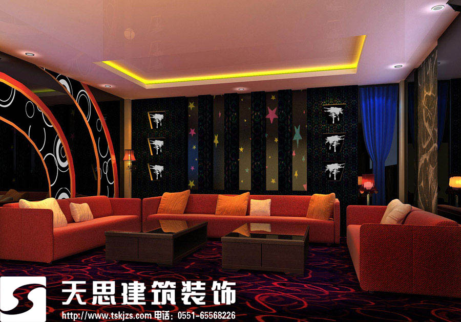 ktv裝修為你打造視聽(tīng)盛宴