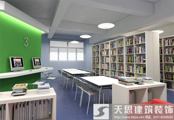 大學(xué)圖書館裝修讓你愛(ài)上讀書