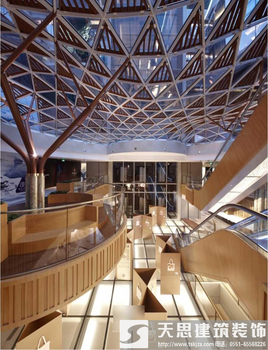 商場裝潢設計開放區(qū)域功能布局要清晰