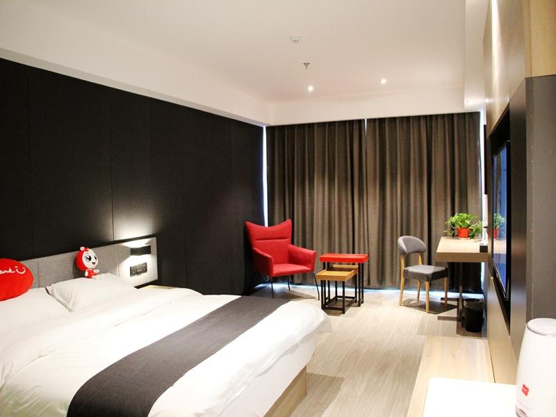 六安酒店裝修設(shè)計實景欣賞：尚客優(yōu)酒店六安店